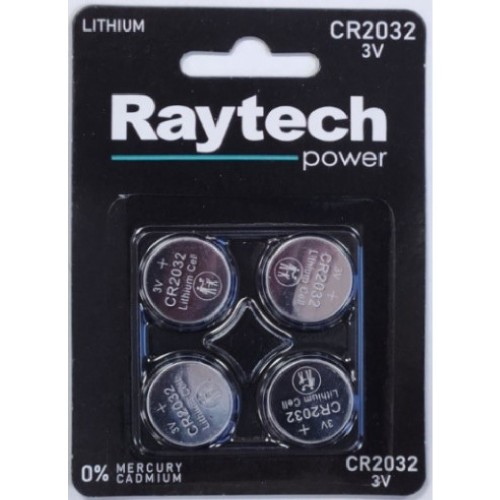 LITHIUM BATTERY  2032 BLISTER CR 2032 3V  4TMX